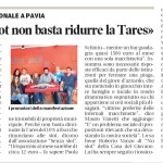 Ritaglio de "la Provincia Pavese" del 10 maggio 2013